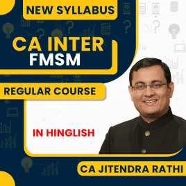 CA Jitendra Rathi Financial Management &amp; Strategic Management Regular Online Combo Classes For CA Inter