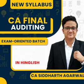 CA Siddharth Agarwal Auditing Exam-Oriented Batch For CA Final Online Classes