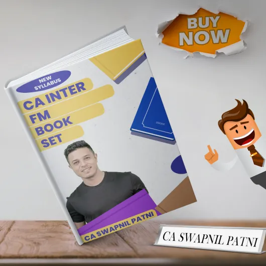 CA Inter New Syllabus Financial Management Books By CA SWAPNIL PATNI