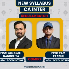 CA Inter Advanced Accounting(Incl. AS) Full Course By J.K.Shah Classes - Prof Ram Prabhu, Prof Abbasali Nandoliya