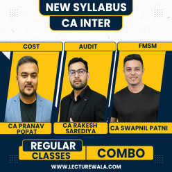 CA Inter Group 2 Combo Regular Online Classes For Sep 2026 & Jan 2027