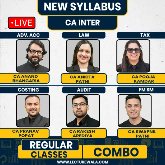 CA Inter Both Group Combo By Spc : online Classes
