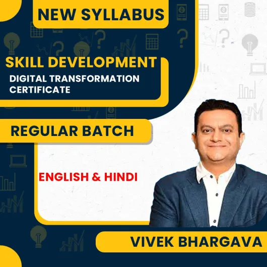 Vivek Bhargava Digital Transformation Certificate Skill Development Course : Pen Drive / Online Classes Vivek Bhargava Digital Transformation Certificate Skill Development Course : Pen Drive / Online Classes