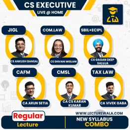 CS EXECUTIVE BOTH GROUP 1&2 COMBO PACK NEW SYLLABUS BY VG STUDY HUB : ONLINE LIVE CLASSES