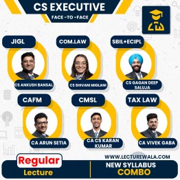CS EXECUTIVE BOTH GROUP COMBO PACK NEW SYLLABUS BY VG STUDY HUB : FACE TO FACE