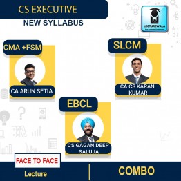 CS Executive Module  2 Combo Regular Course By CA ARUN SETIA,CA CS KARAN KUMAR,CS Gagan deep saluja : Face to face classes.