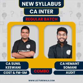 CA Inter Pro Udesh Regular may 2026 Group (2) Combo by Sunil keswani &amp; hemant somani