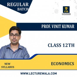 CLASS 12th  Economics Regular Course By Prof. Vinit Kumar: Pendrive / Online Classes.