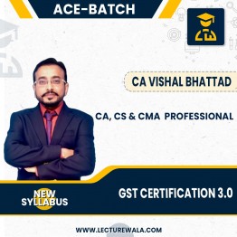 GST CERTIFICATION 3.0 by CA Vishal Bhattad
