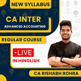 CA Rishabh Rohra Advanced Accounting Live Batch For CA Inter CA Rishabh Rohra Advanced Accounting Live Batch For CA Inter