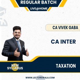 CA / CMA Inter By CA Vivek Gaba 
