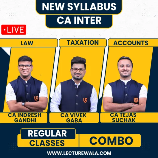 CA Inter New Syllabus Group - 1 Live With Backcup Regular Btach By Ultimate ca : Online Classes CA Inter New Syllabus Group - 1 Live With Backcup Regular Btach By Ultimate ca : Online Classes