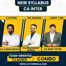 CA Inter Group - 2 Exam- Oriented Combo Classes By CA Prashant Sarda,CA Vinod Reddy &amp; CA Amit Tated