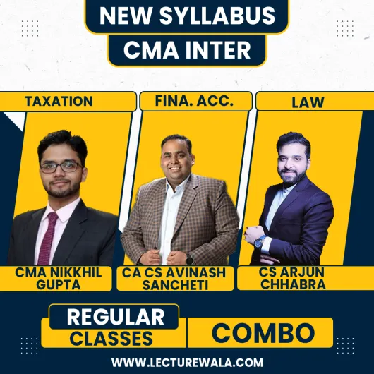 Navin Classes Group 1 Combo Accounts, Law & Tax Regular Bacth For CMA Inter  Navin Classes Group 1 Combo Accounts, Law & Tax Regular Bacth For CMA Inter
