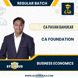  CA Foundation  Business Economics PARAM LIVE At Home Batch Study Material Batch by Pavan Sir : Pen Drive / Google Drive