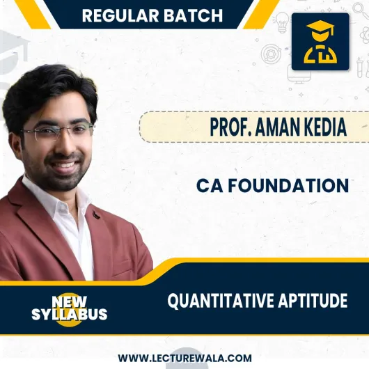 CA Foundation Quantitative Aptitude PARAM LIVE At Home Batch Study Material Batch by Aman Sir : Pen Drive / Google Drive  CA Foundation Quantitative Aptitude PARAM LIVE At Home Batch Study Material Batch by Aman Sir : Pen Drive / Google Drive