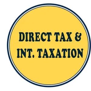 Direct Tax Laws & International Taxation