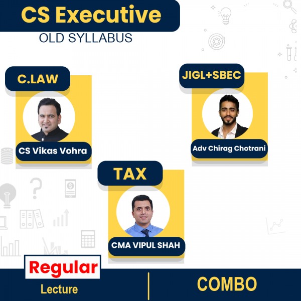 CS Executive Old Syllabus Module - 1 Combo Regular Classes By Yes Academy : Online Classes