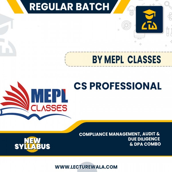 CS PROFESSIONAL NEW SYLLABUS - DRAFTING, PLEADINGS & APPEARANCES AND COMPLIANCE MANAGEMENT, AUDIT & DUE DILIGENCE COMBO BY CA CS DIVYA AGARWAL & CA SHRUTI CHAMARIA & CS ANAND MALKAR